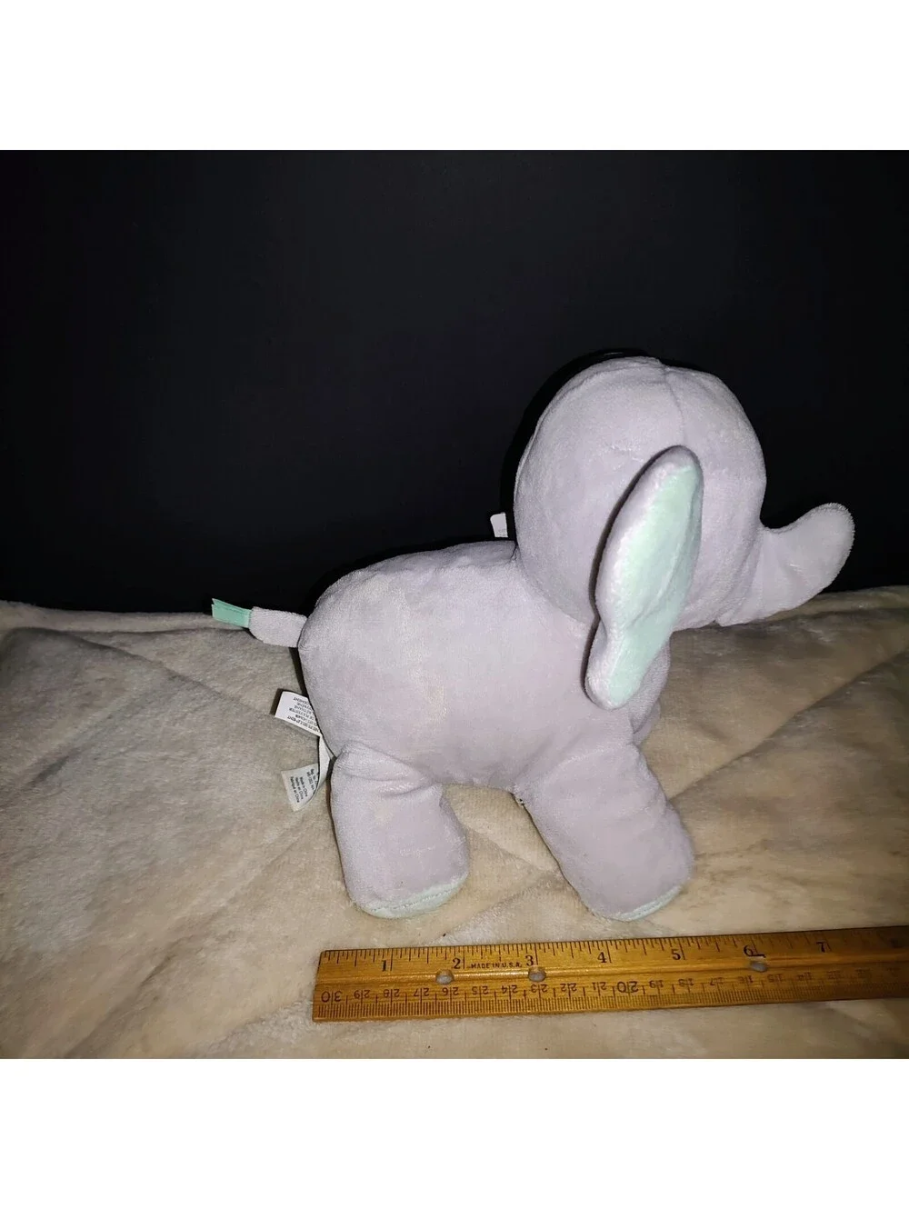 Carters Child of Mine Musical Moving Plush Toy Elephant Pink Twinkle Little Star